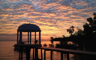 Sunset pavillion